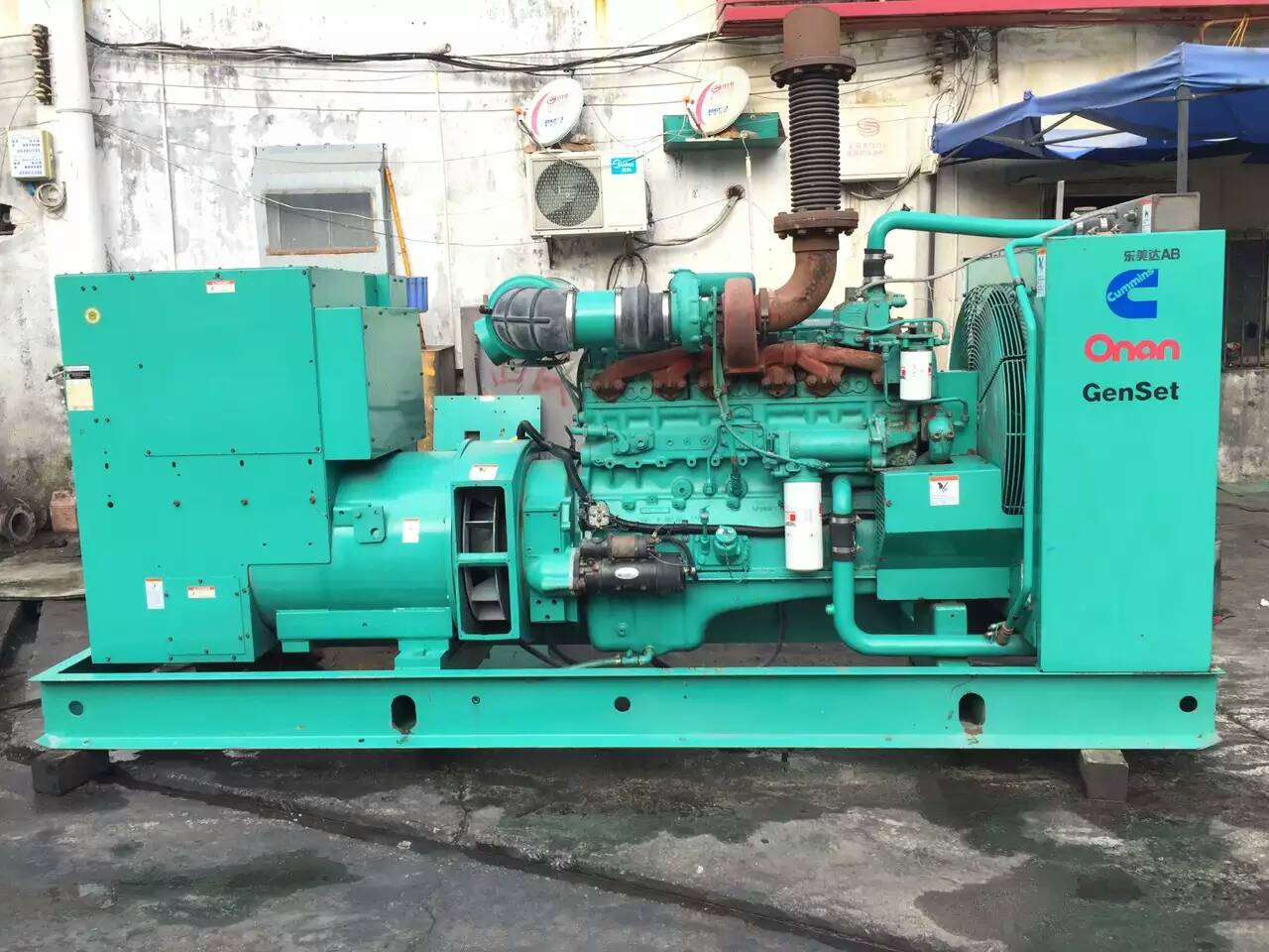 勃利租赁发电机-柴油发电机不正常冒烟的原因